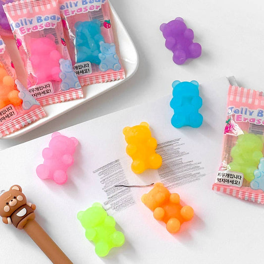 Jelly Bear Eraser – Candy Style Gummy Bear Eraser