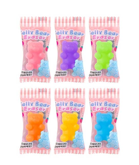 Jelly Bear Eraser – Candy Style Gummy Bear Eraser