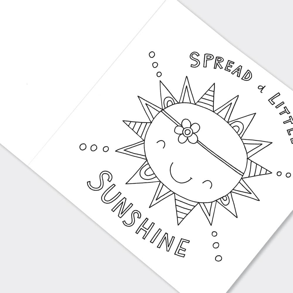 Children's Colouring Book of Happiness