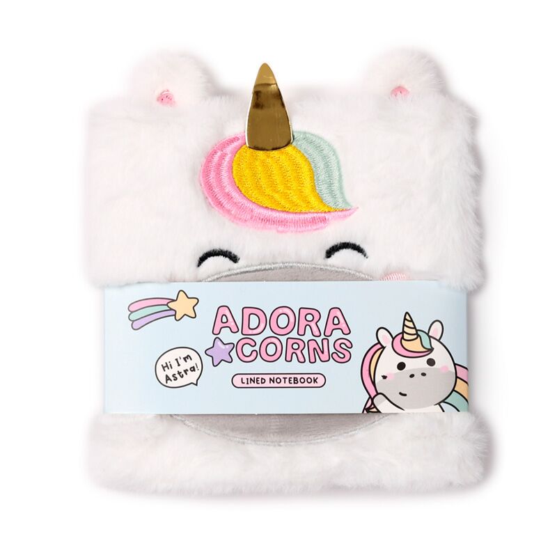 Adoracorns Unicorn Plush Notebook