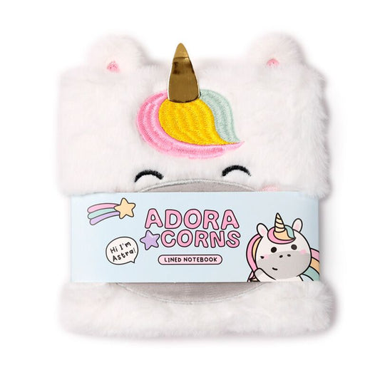 Adoracorns Unicorn Plush Notebook