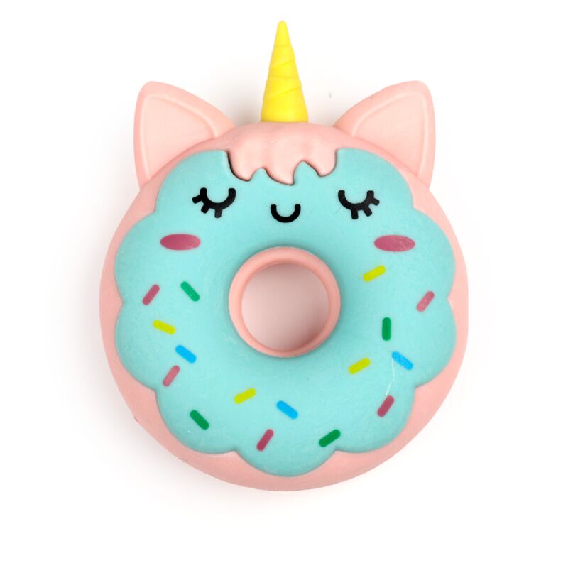Unicorn Donut Eraser in a Mini Box