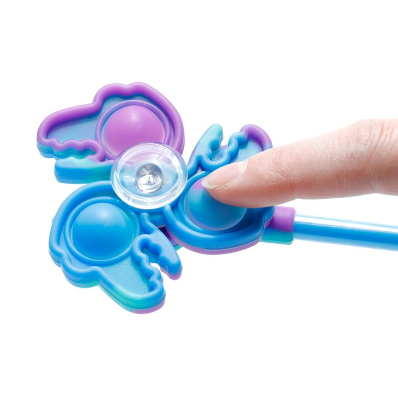 Dinosaur & Unicorn Pop Spinner Fidget Pen