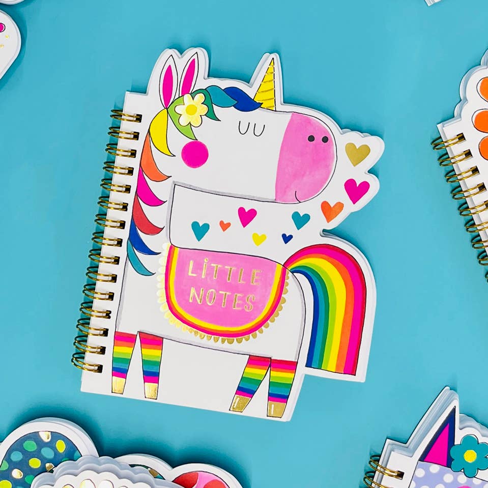 Shaped Notebooks - Unicorn