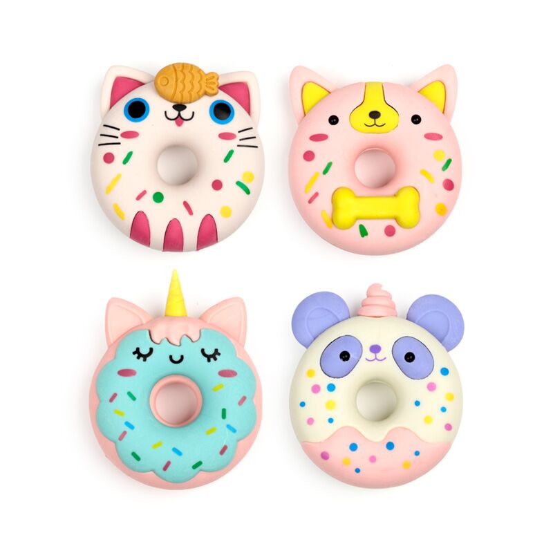 Unicorn Donut Eraser in a Mini Box